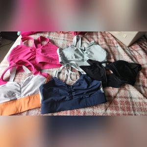 Large handful sports bras- nwot